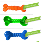 JUGUETE PERRO SUPER TOY FURACAOBONE HUESO  MEDIANO