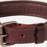 COLLAR DE CUERO PARA PERROS