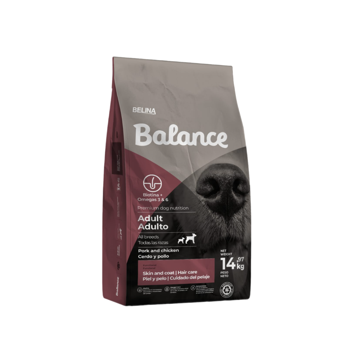 ALIMENTO PARA PERRO BALANCE ADULTO PIEL Y PELO