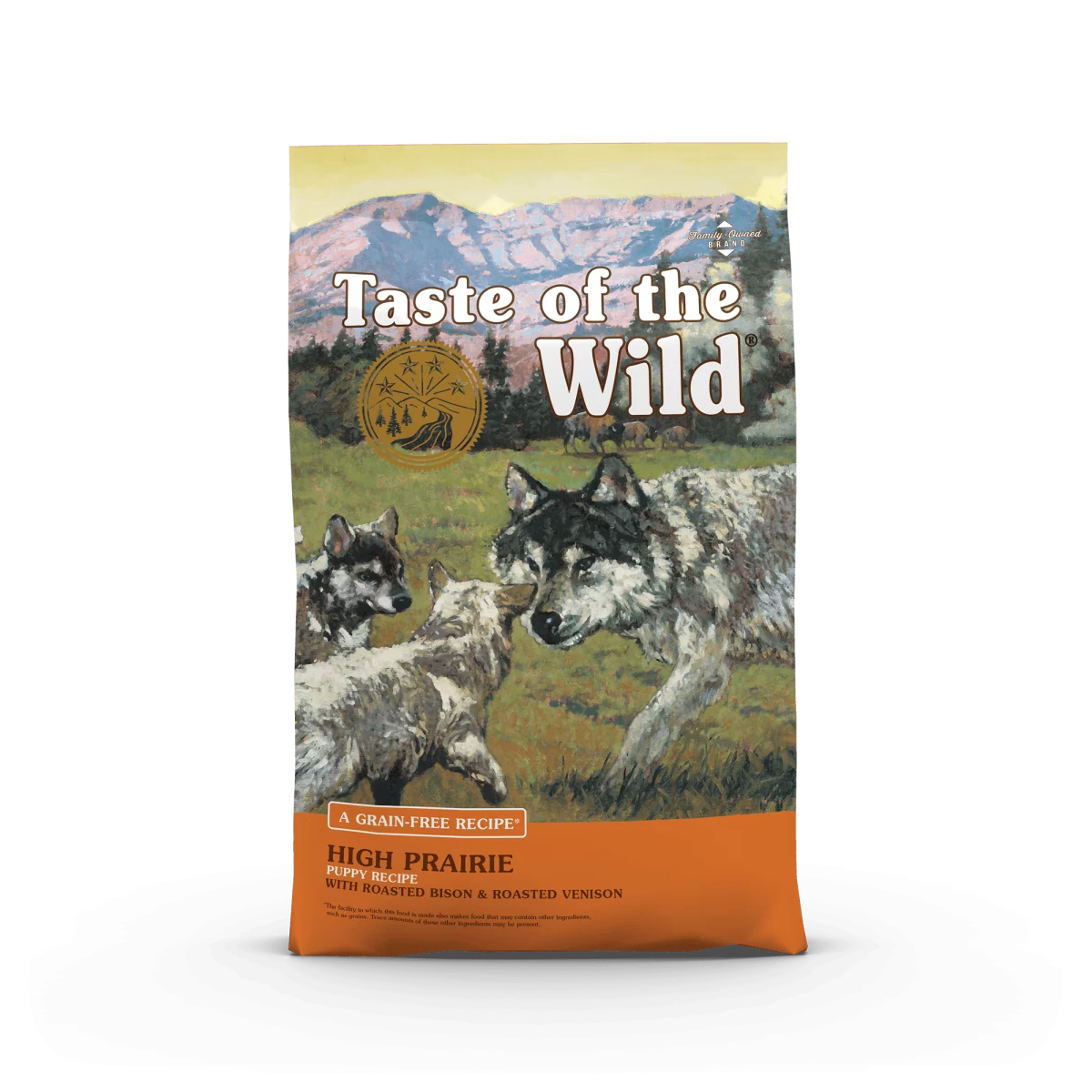 ALIMENTO PARA PERRO CACHORRO - TASTE OF THE WILD CARNE DE BISONTE Y DE VENADO ASADOS