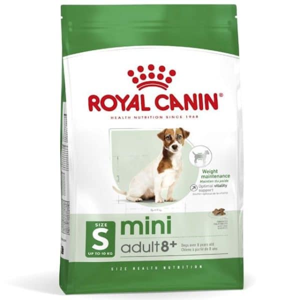 ALIMENTO PARA PERRO ROYAL CANIN MINI ADULT 8+ 1.5KG