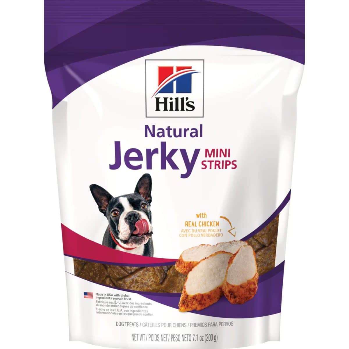 PREMIO PARA PERRO HILL'S NATURAL JERKY MINI-STRIPS REAL CHICKEN DOG TREAT