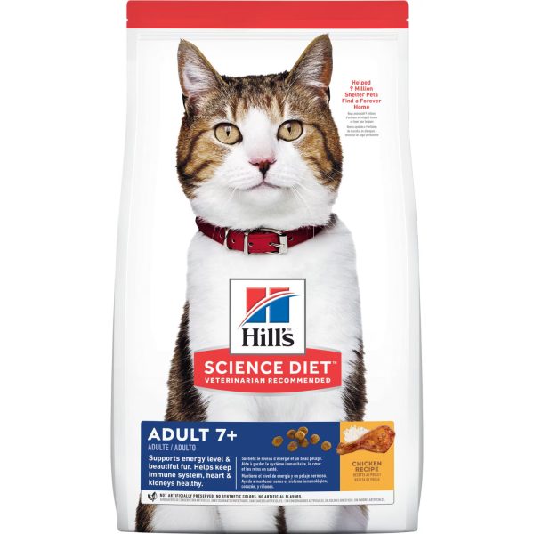 ALIMENTO PARA GATO HILL’S SCIENCE DIET ADULT 7+ 4 LBS