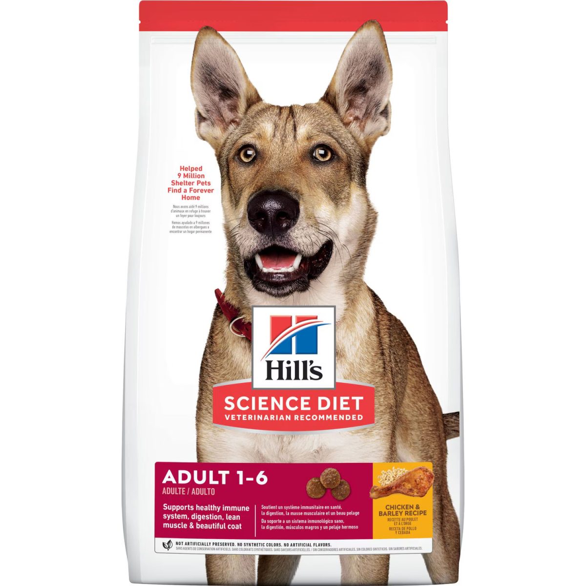 ALIMENTO PARA PERRO HILL’S SCIENCE DIET ADULTO 7.5 KG