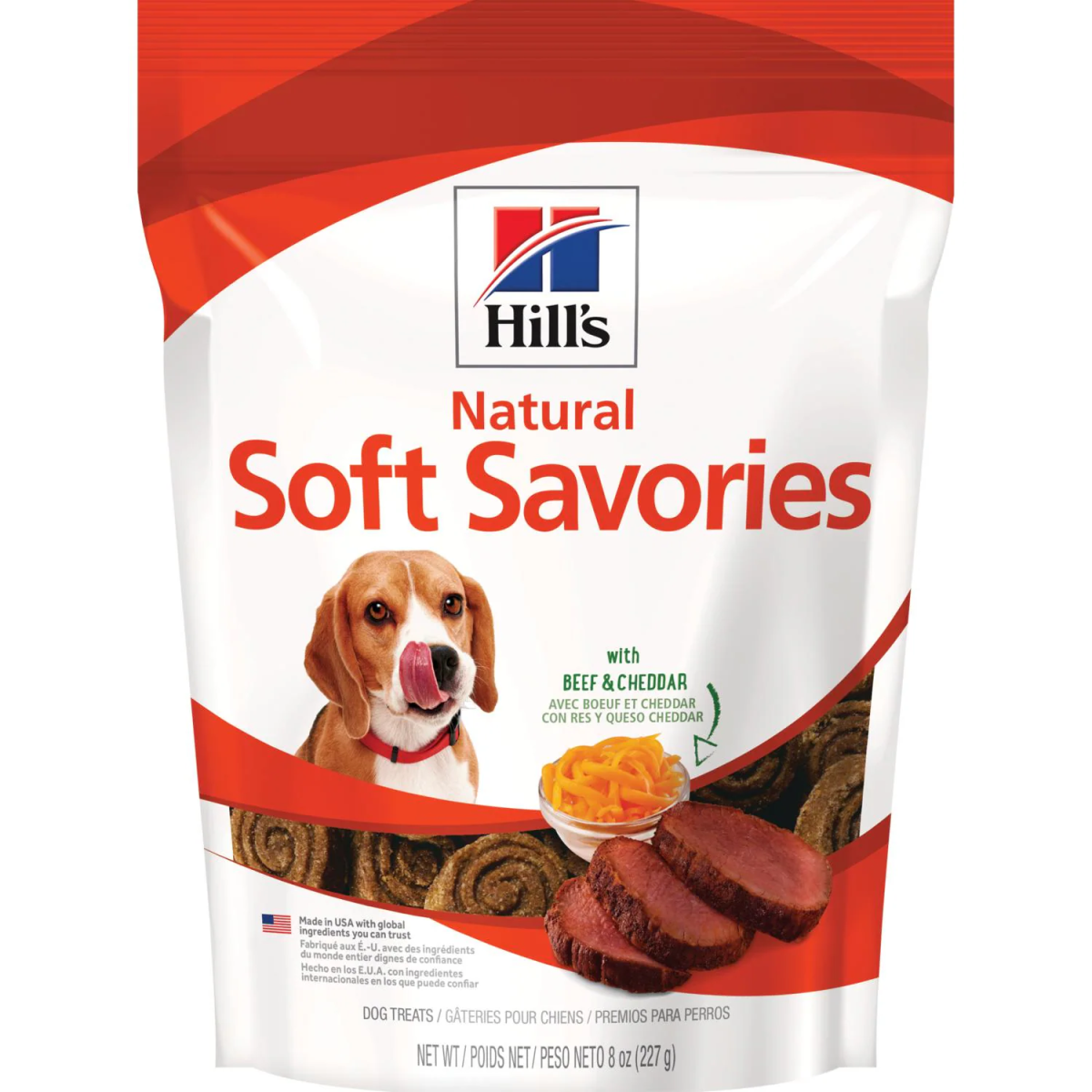 PREMIO PARA PERRO HILL’S NATURAL SOFT SAVORIES BEEF & CHEDDAR