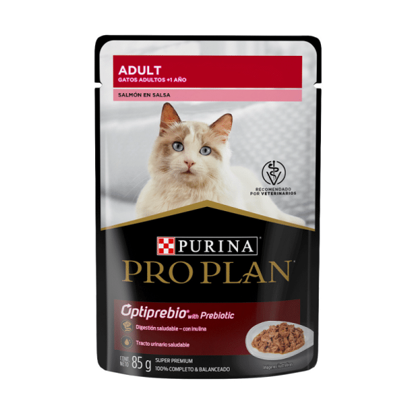 ALIMENTO HÚMEDO PARA GATO PRO PLAN POUCH ADULTO SALMÓN