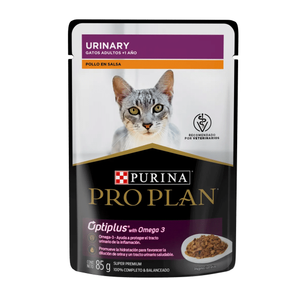 ALIMENTO HÚMEDO PARA GATO PRO PLAN POUCH URINARY POLLO