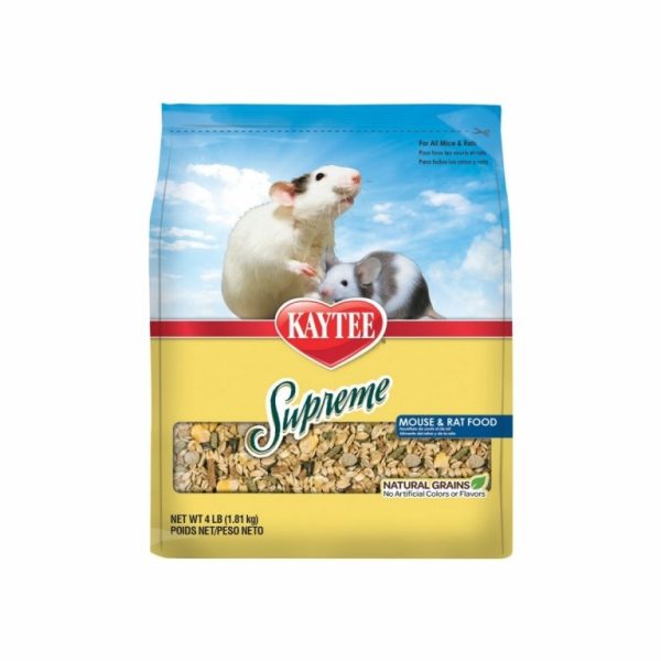 ALIMENTO PARA RATONES Y RATAS SUPREME MOUSE & RAT FOOD 4 LB