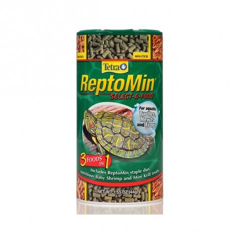 ALIMENTO PARA REPTILES Y ANFIBIOS REPTOMIN SELECT-A-FOOD 1.55 OZ