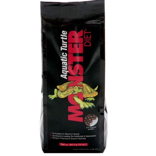 ALIMENTO PARA TORTUGA ACUÁTICA MONSTER DIET AQUATIC TURTLE 10 ONZ