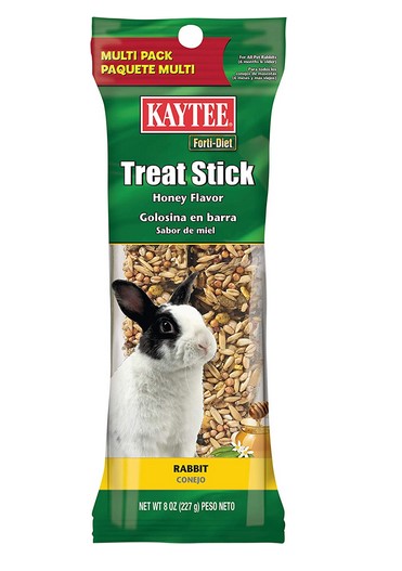 GOLOSINAS EN BARRAS CON MIEL PARA CONEJOS KAYTEE TREAT STICK HONEY FLAVOR 8 OZ