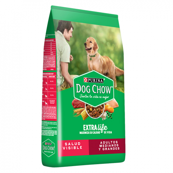 ALIMENTO PARA PERRO DOG CHOW RAZAS MEDIANAS Y GRANDES