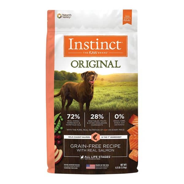 INSTINCT ORIGINAL GRAIN-FREE SALMON - DOG 20LB