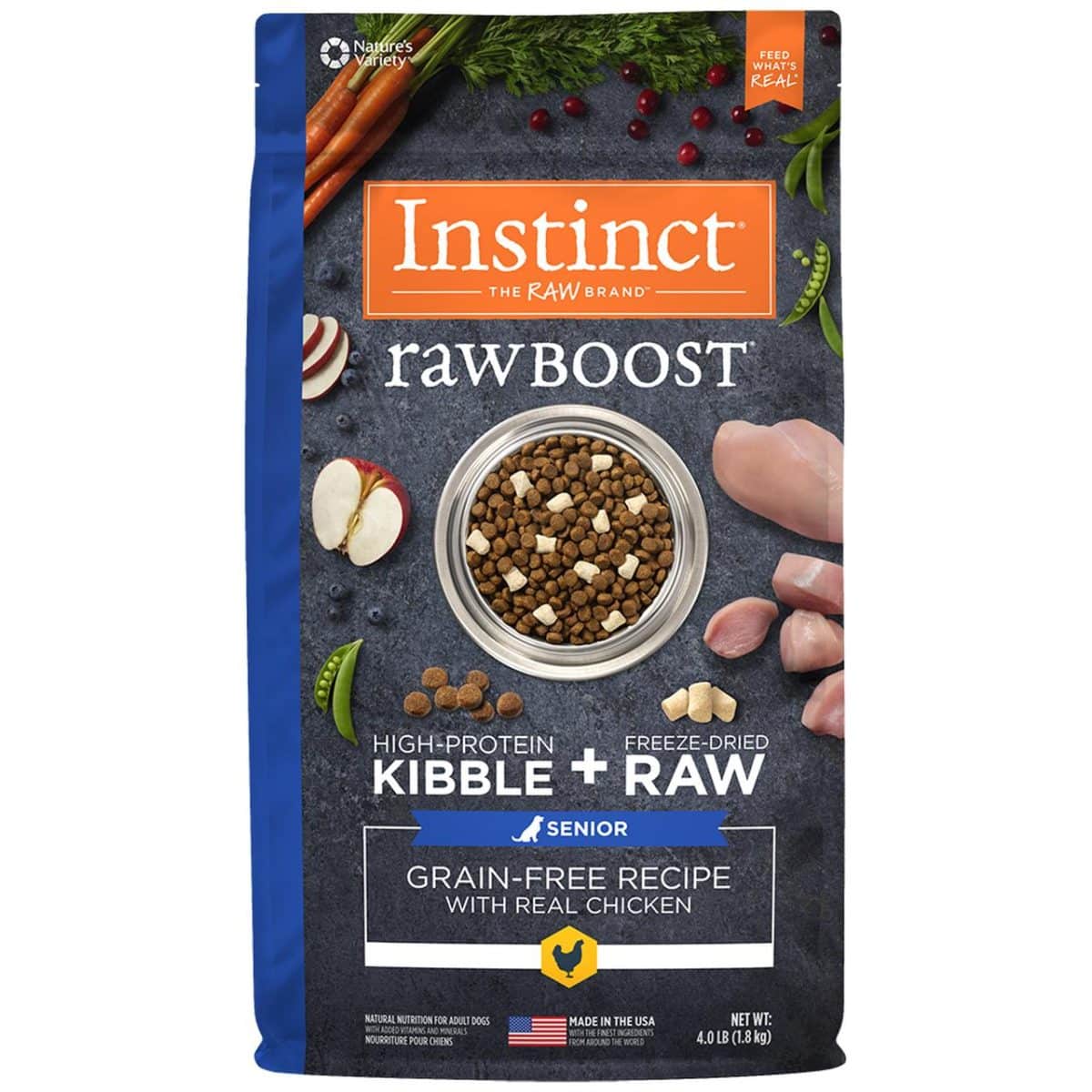 INSTINCT RAW BOOST GRAIN FREE CHICKEN SENIOR