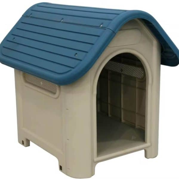 CASA PARA PERRO TECHO CURVO ARMABLE