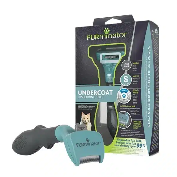 FURMINATOR DESLANADOR – SMALL ESPECIAL PARA GATOS PEQUEÑOS DE MENOS DE 10LBS - PELO LARGO