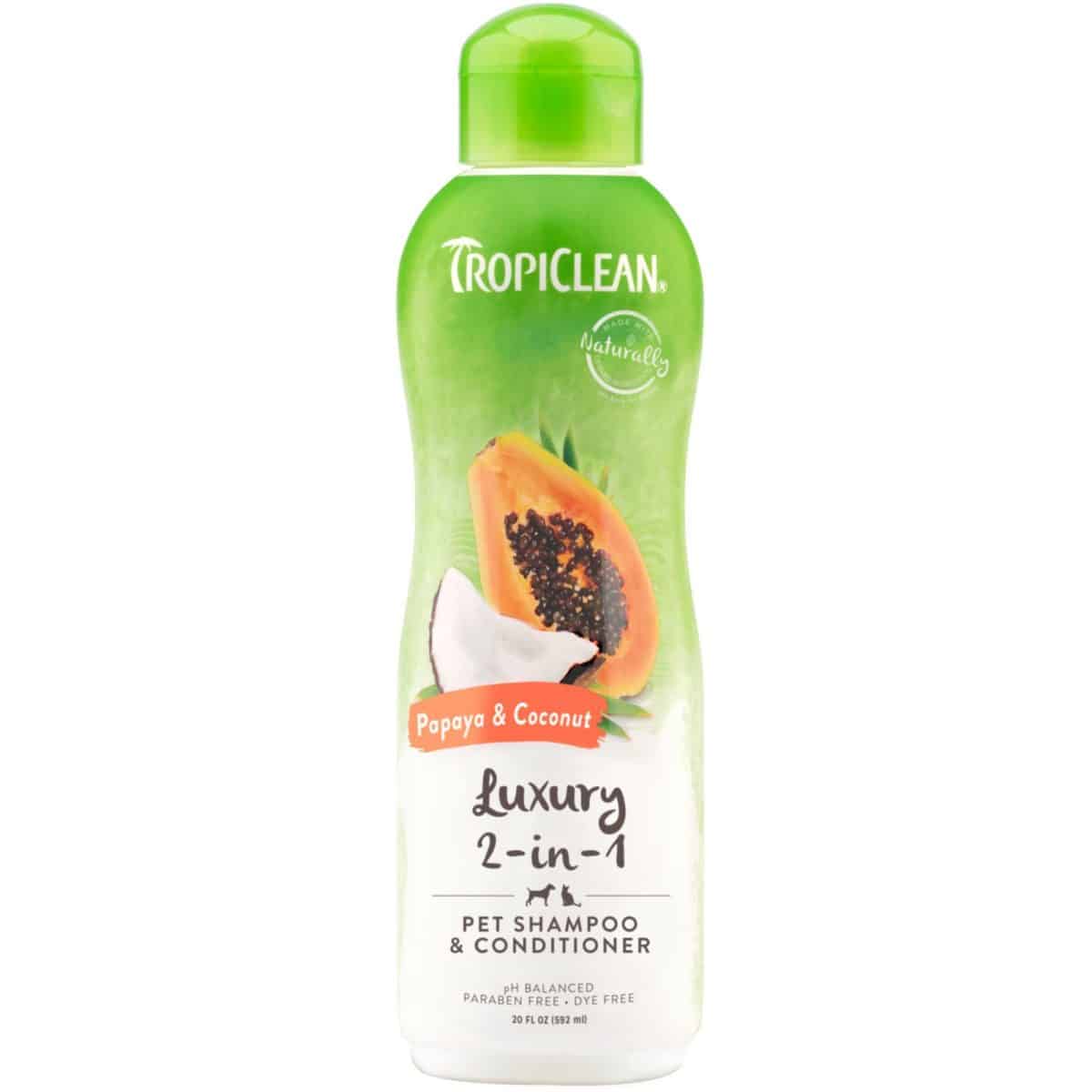 TROPICLEAN SHAMPOO & CONDITIONER PAPAYA & COCON 12OZ