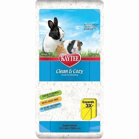 VIRUTA DE CELULOSA DE PAPEL BLANCA KAYTEE CLEAN AND COZY