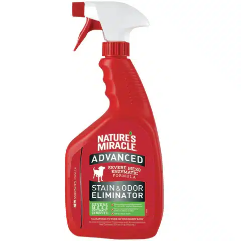 ADVANCED STAIN AND ODOR REMOVER NATURES MIRACLE DOG 32 OZ