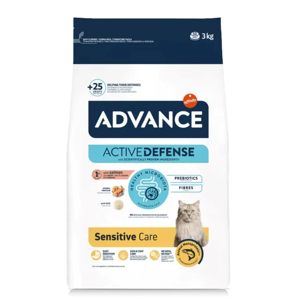 ALIMENTO PARA GATO ADVANCE CAT STERILIZED SENSITIVE SALMON 1.5 KG