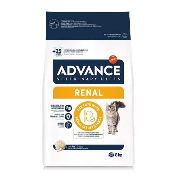 ALIMENTO PARA GATO ADVANCE VETERINARY DIETS CAT RENAL 1.5 KG
