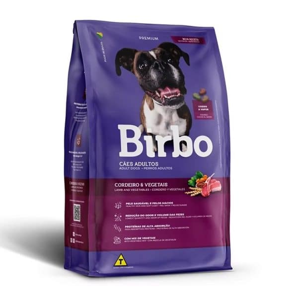 ALIMENTO PARA PERRO BIRBO CORDERO Y VEGETALES