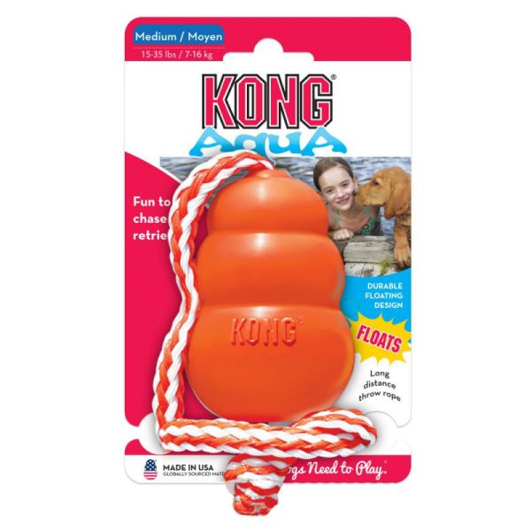 JUGUETE PARA PERROS KONG AQUA
