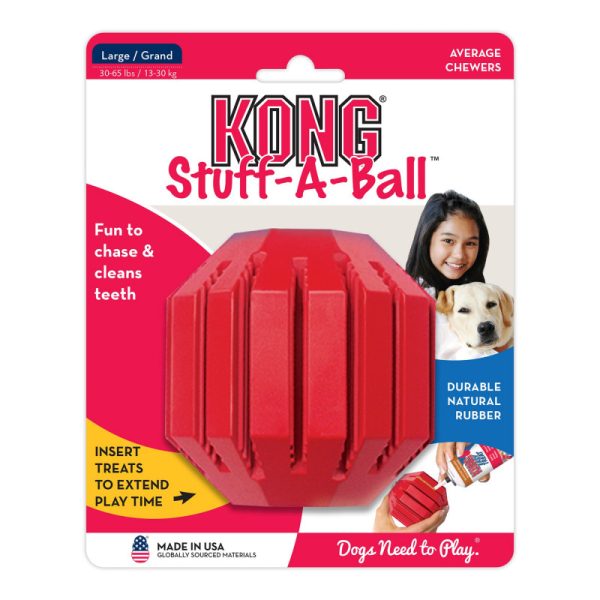 JUGUETE PARA PERROS KONG STUFF-A-BALL