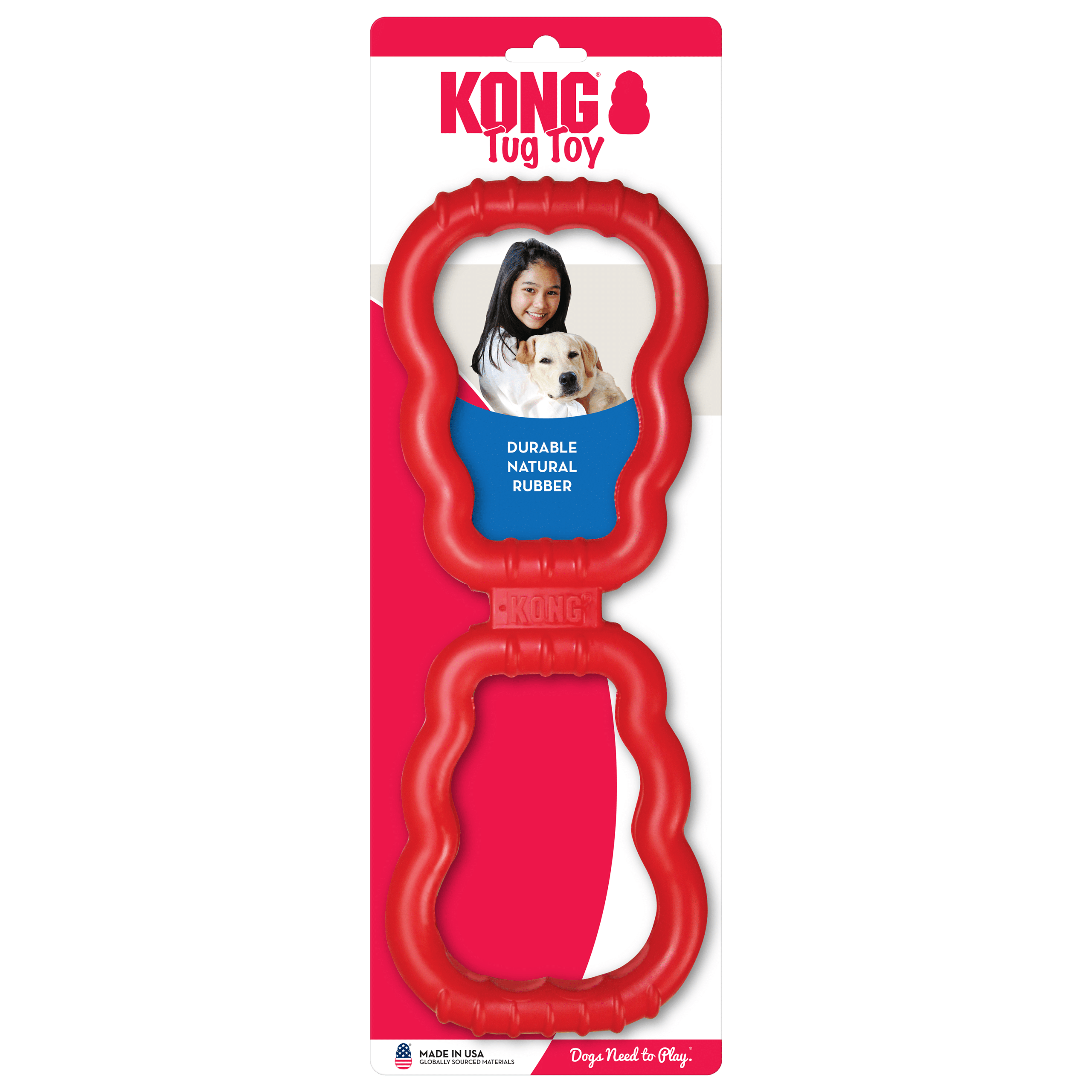 JUGUETE PARA PERROS KONG TUG TOY MD JUGUETE PARA PERROS KONG TUG TOY MD