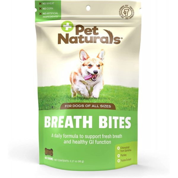 PET NATURALS BREATH BITES FOR DOGS