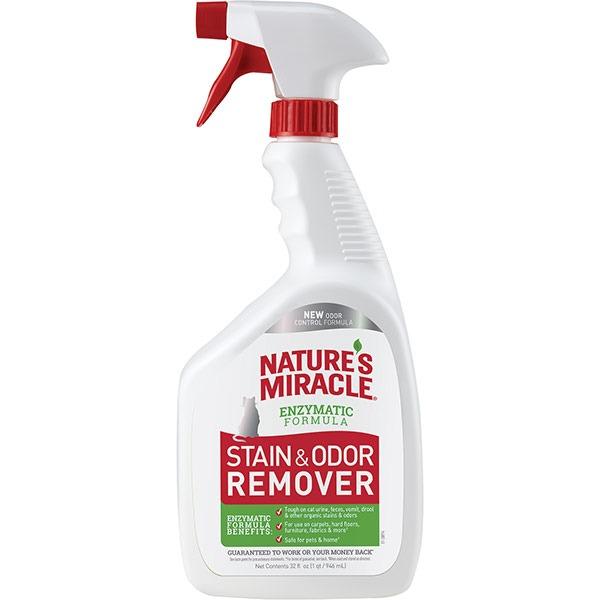 STAIN AND ODOR REMOVER NATURES MIRACLE CAT