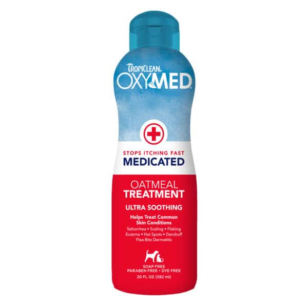 TROPICLEAN OXY MED MEDICATED OATMEAL TREATMENT 20 OZ