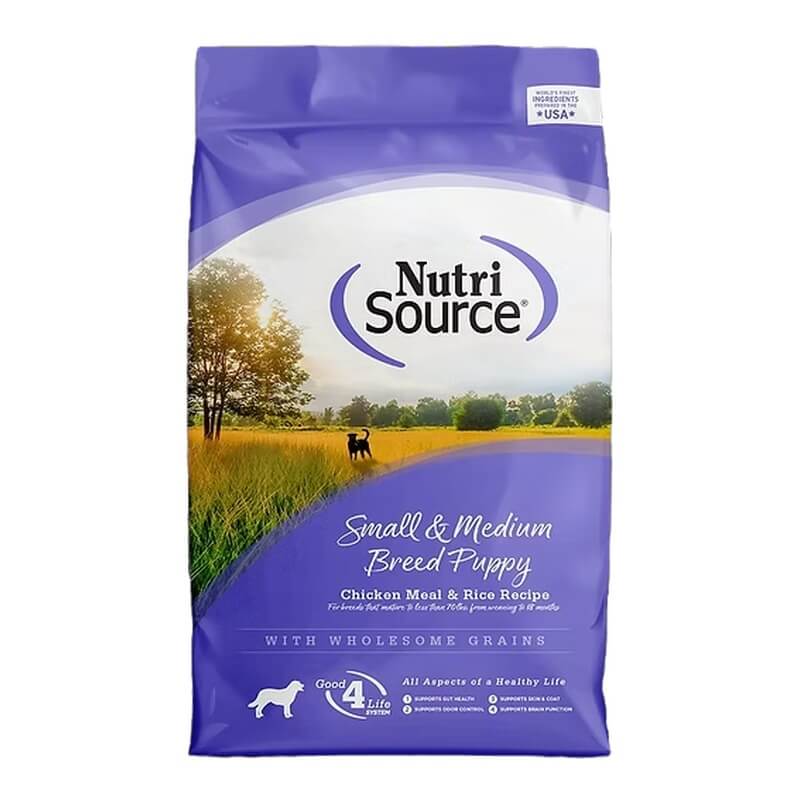 DT0BDD703 NUTRISOURCE SMALL & MEDIUM BREED PUPPY CHICKEN & RICE - Image 1
