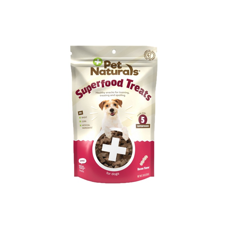 EGM012562 PET NATURALS SUPERFOOD TREATS FOR DOGS - TOCINO - Image 1