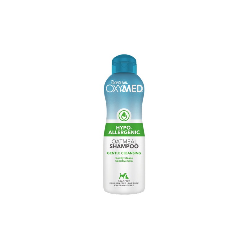 EGM0500334 TROPICLEAN OXY MED HYPO-ALLERGENIC OATMEAL SHAMPOO - Image 1