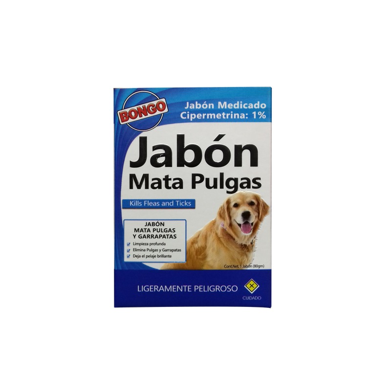 EGM060554 JABÓN BONGO CONTRA PULGAS Y GARRAPATAS - Image 1