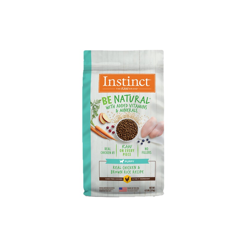 EGM065292 INSTINCT BE NATURAL CHICKEN & BROWN RICE - FOR PUPPIES - Image 1