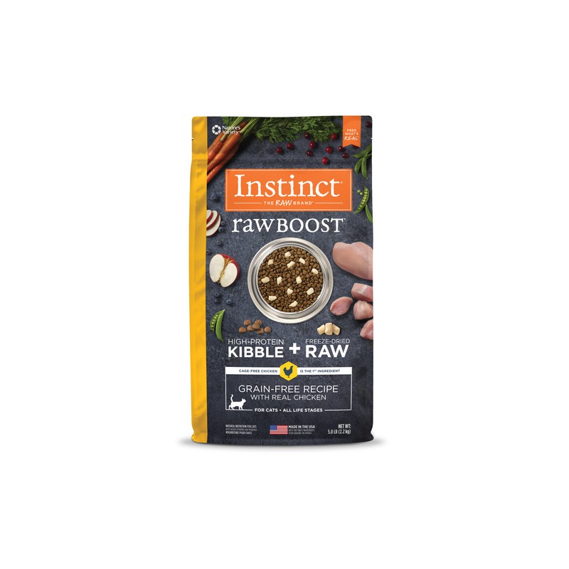 EGM065862 INSTINCT RAW BOOST GRAIN-FREE CHICKEN - FOR CATS - Image 1
