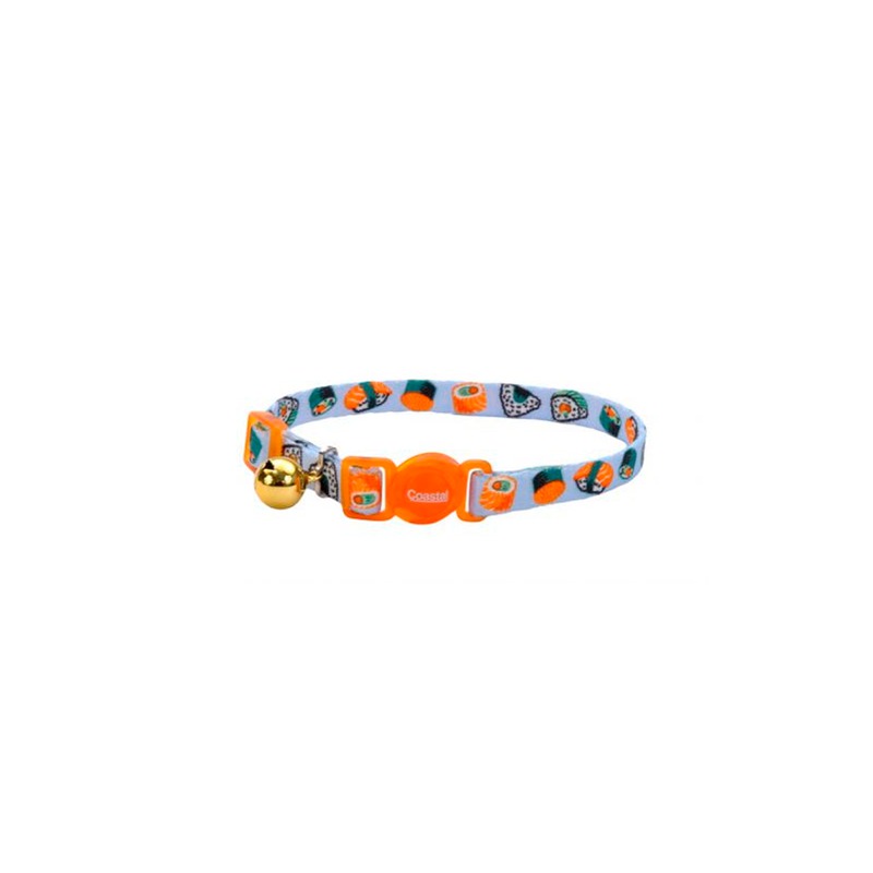 EGM06781SOB COLLAR PARA GATO SAFE CAT – NARANJA SUSHI - Image 1