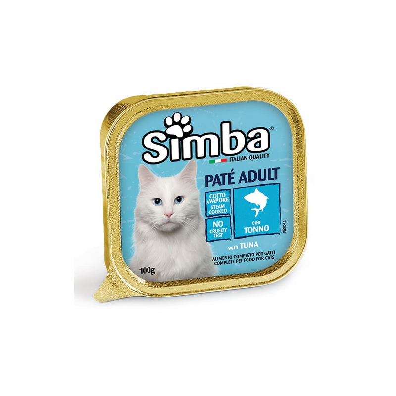 EGM070009232 SIMBA BANDEJA DE ALUMINIO PARA GATO - PATÉ DE ATÚN - Image 1