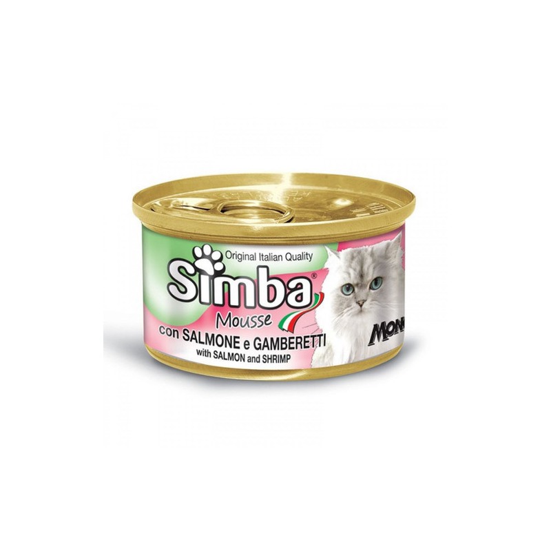 EGM070009430 SIMBA LATA PARA GATO - MOUSSE DE SALMÓN Y CAMARÓN - Image 1