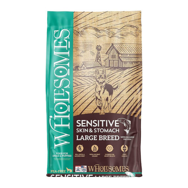WHOLESOMES CAT SENSITIVE SKIN & STOMACH SALMON PROTEIN