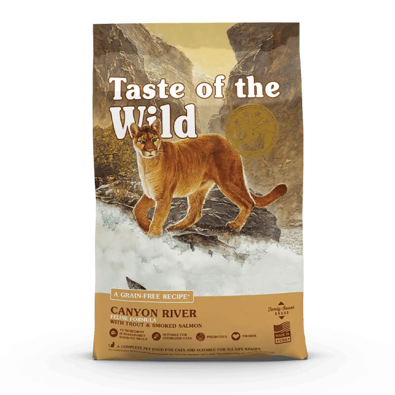 AGN1100008 TASTE OF THE WILD CANYON RIVER FELINE TROUT AND SMOKED SALMON - Image 1