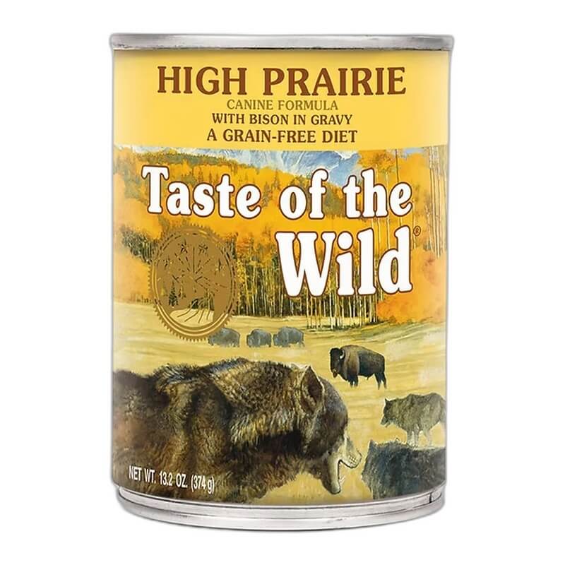 AGN1100011 LATAS TASTE OF THE WILD WILD HIGH PRAIRIE CANINE RECIPE WITH BISON IN GRAVY - Image 1
