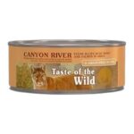 LATAS TASTE OF THE WILD CANYON RIVER FELINE RECIPE WITH TROUT AND SALMON IN GRAVY