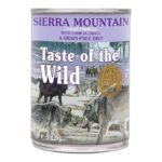 LATAS TASTE OF THE WILD SIERRA MOUNTAIN CANINE RECIPE WITH LAMB IN GRAVY