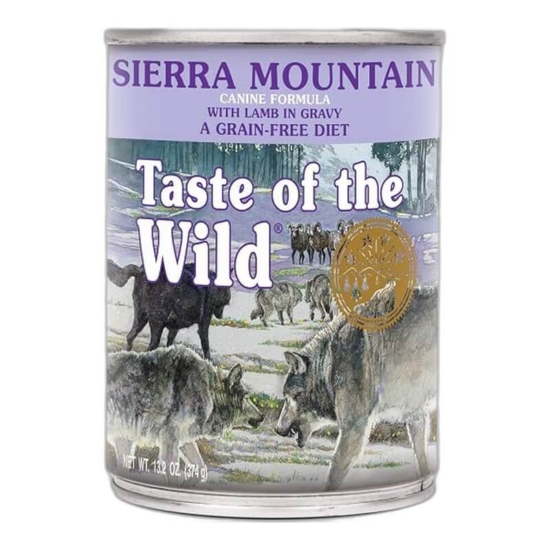 AGN1100014 LATAS TASTE OF THE WILD SIERRA MOUNTAIN CANINE RECIPE WITH LAMB IN GRAVY - Image 1