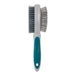 PETMATE DOG PIN/BRISTLE BRUSH & FLEA COMB