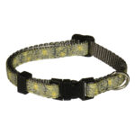 PETMATE MIX & MATCH ADJ COLLAR 3/8"X8-12" FLORAL YELLOW
