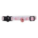 ASPEN PET FASHION CAT COLLAR 3/8" X 8-12" RETRO BERRY